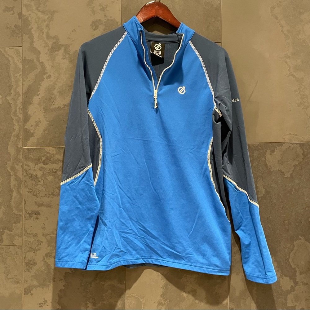 Dare2b blue activewear fleece lined jacket